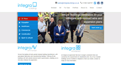 Desktop Screenshot of integrabuildings.co.uk